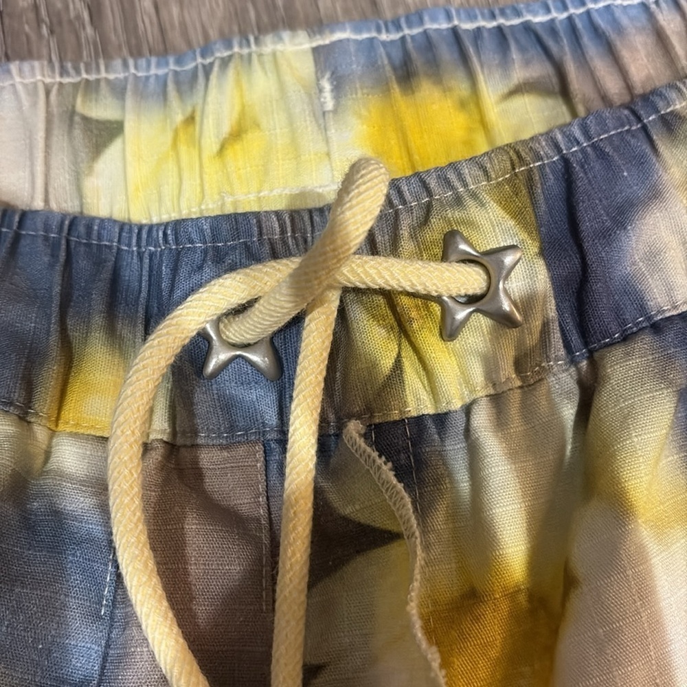 NWT PUMA x Collina Strada Floral Cotton Ripstop Cargo Shorts - Picture 7 of 13